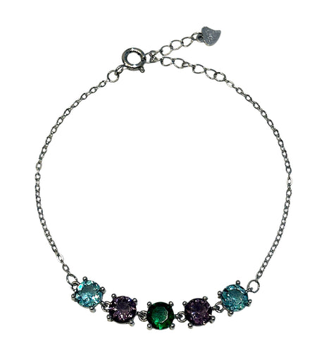 Color Cz Bracelet