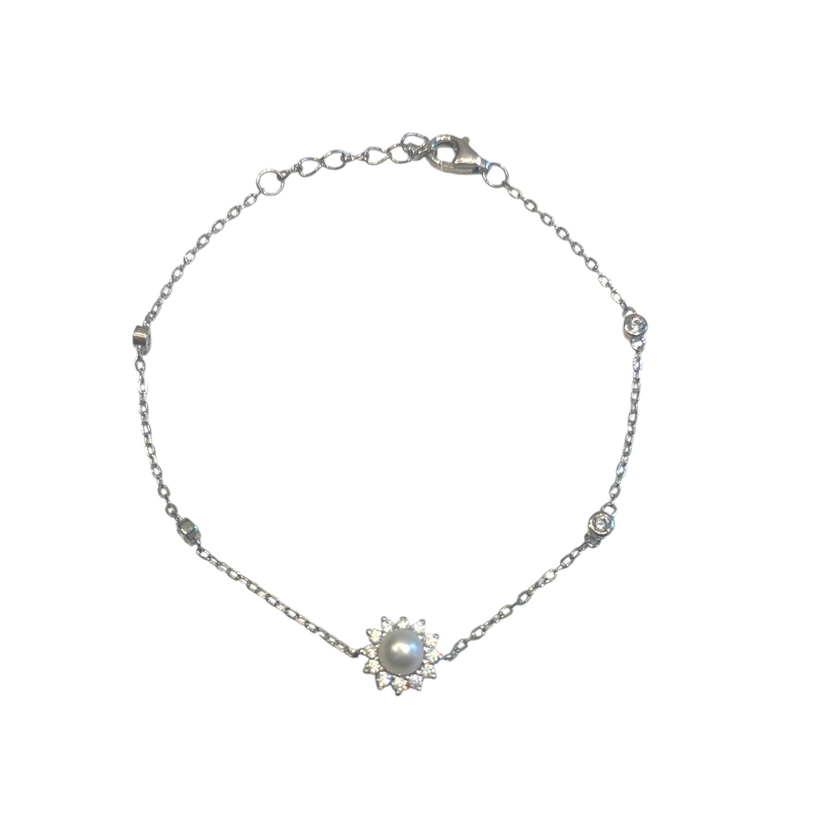 Pearl Flower Bracelet