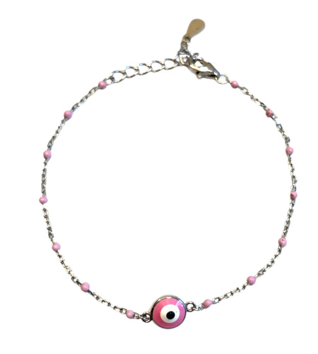 Enamel eye with dots Bracelet