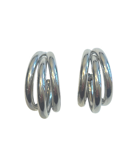 Big Triple Chunky Hoop