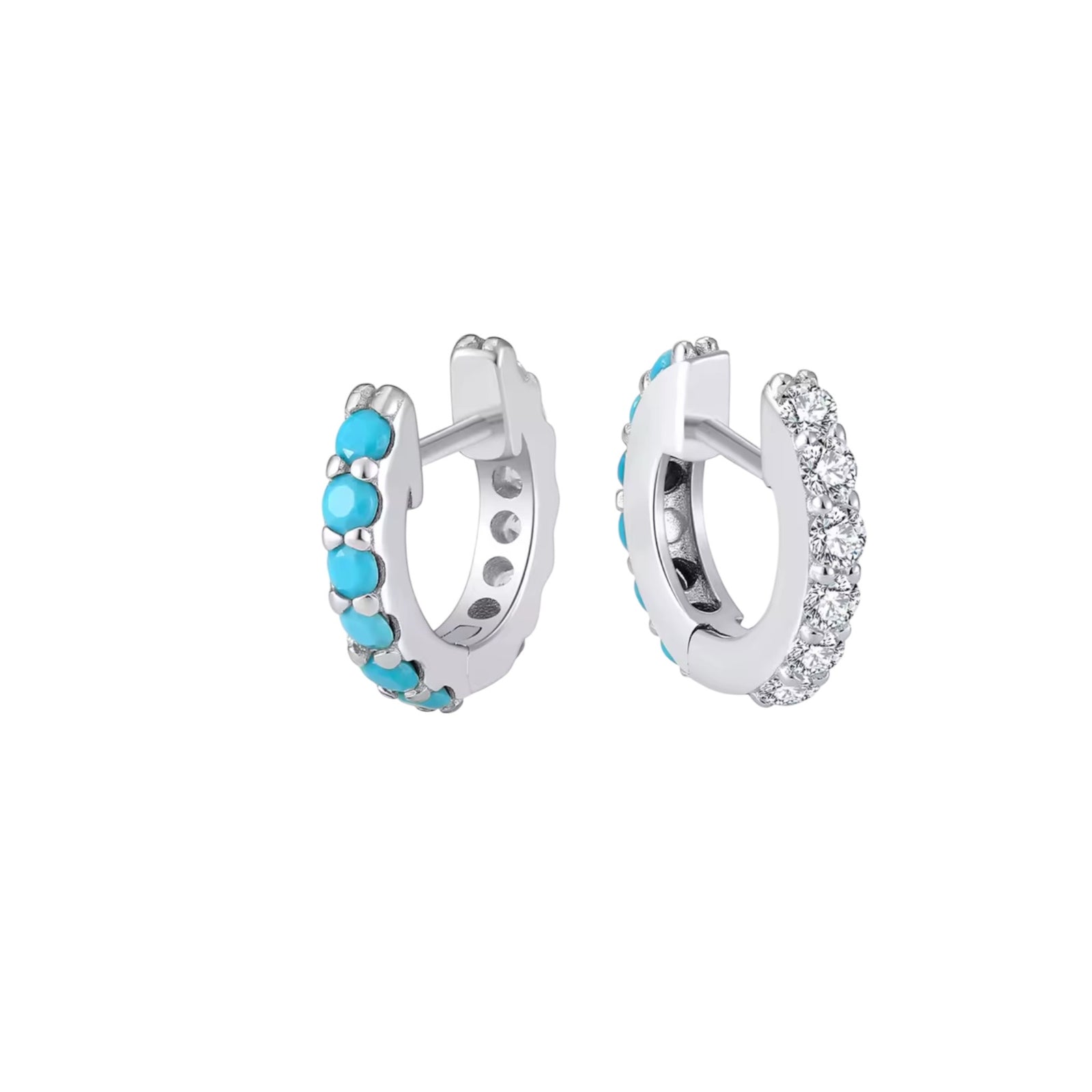 Two side Cz huggie
