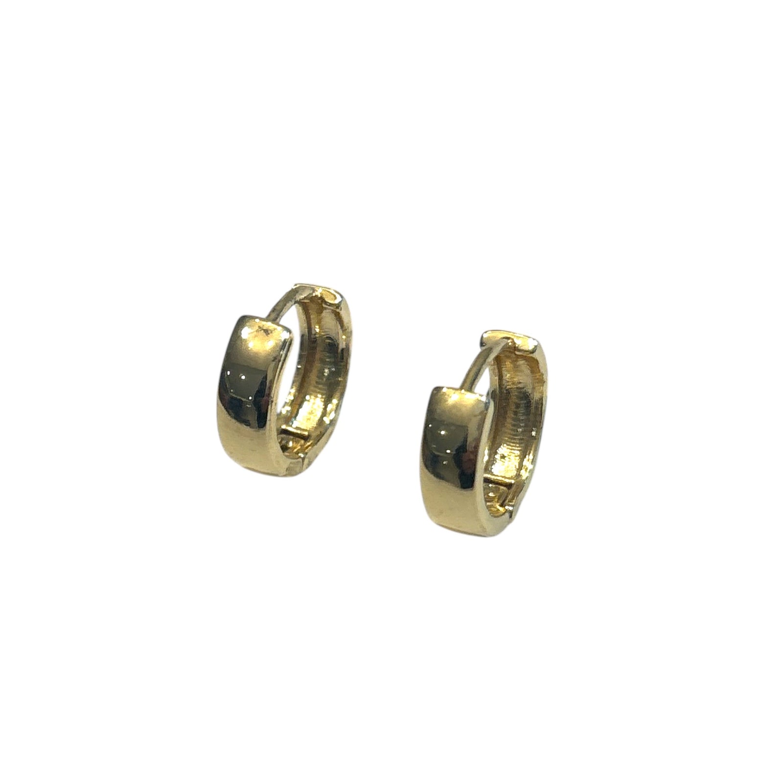 Small Plain Hoops