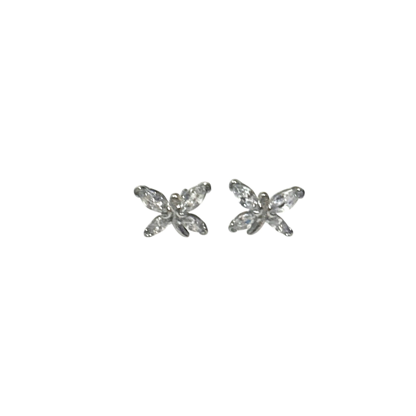 Butterfly CZ Stud