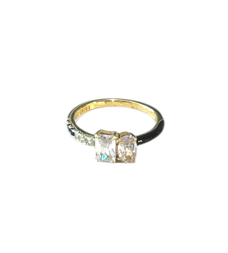 Multishape Cz with enamel band
