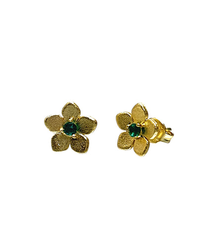 Mini Matte Flower earrings
