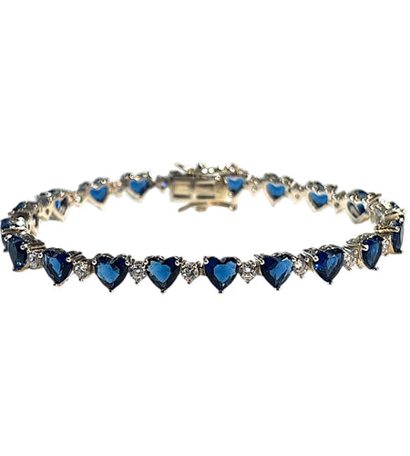 Zafire Hearts Tennis Bracelet