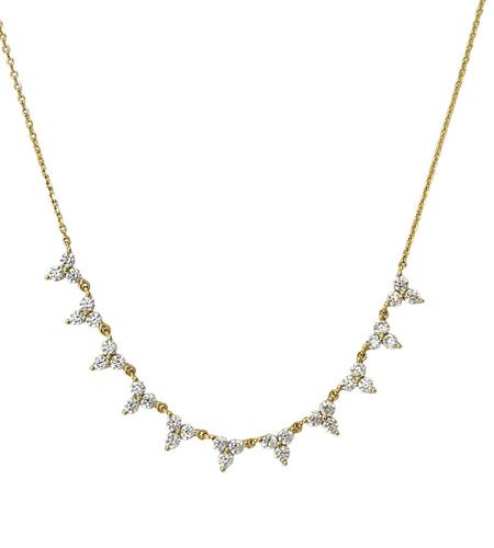 Multi Trinity Necklace