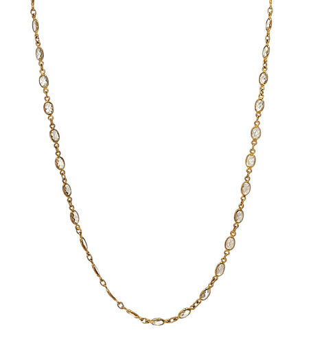 Diamond long Necklace