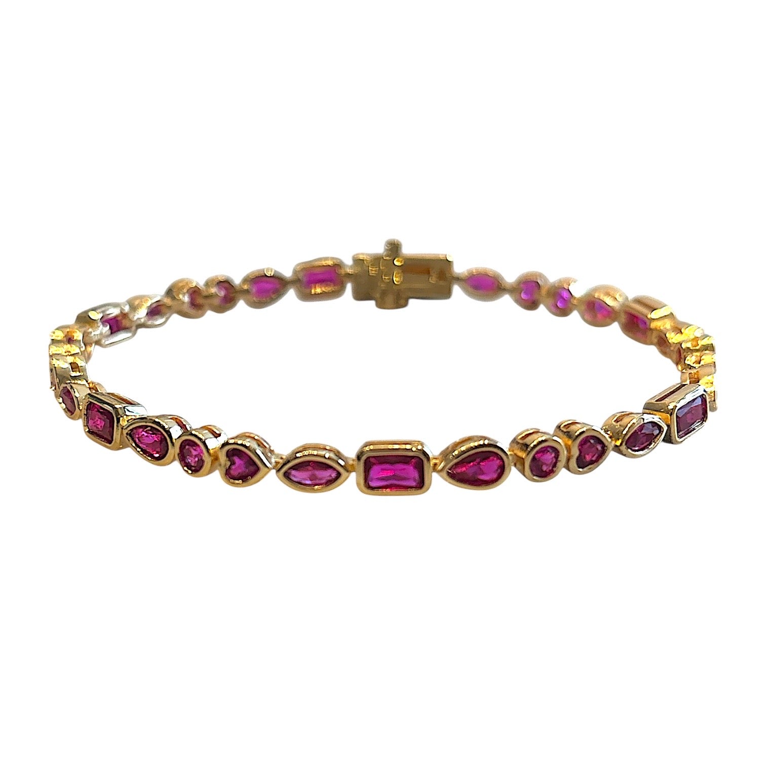 Multishape bold bracelet