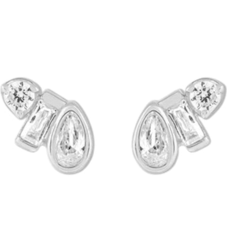 Mini Triple Stone Studs