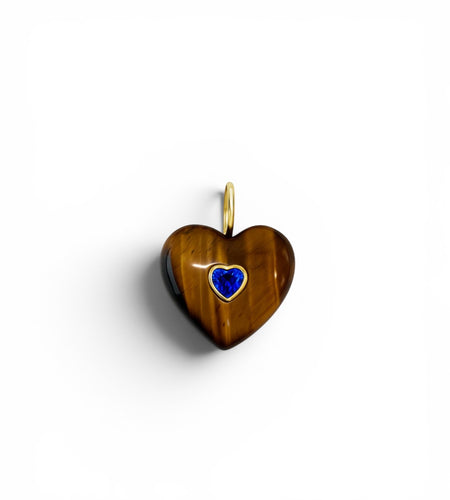 Heart Gem Charm