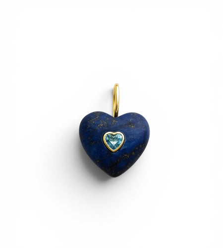 Heart Gem Charm