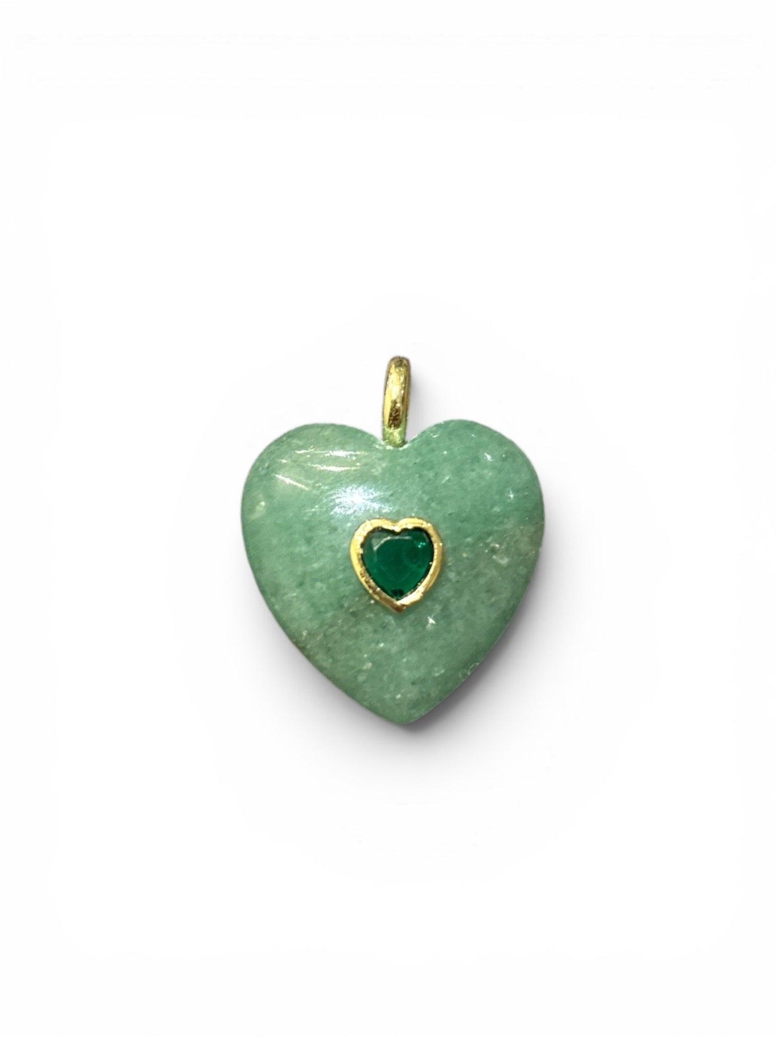 Heart Gem Charm