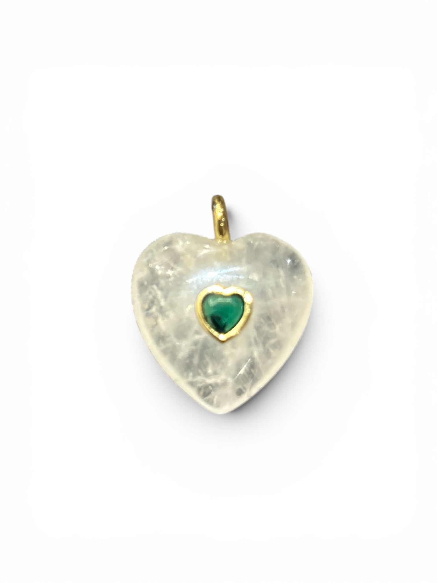 Heart Gem Charm