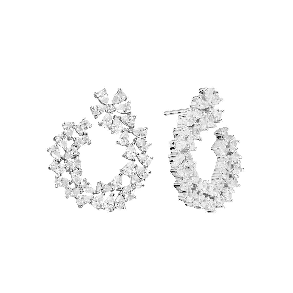 Fancy Curved Earrings
