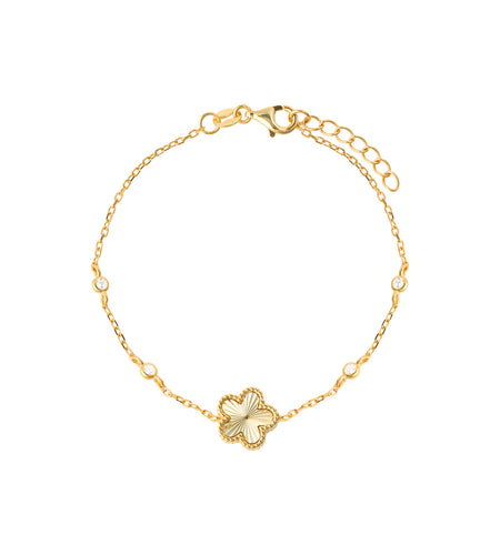 Mini Flutted Flower Baracelet