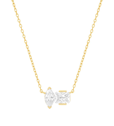 Square Marquis Necklace