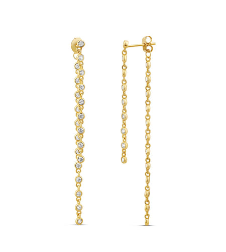 Bezel DBY Falling Earring