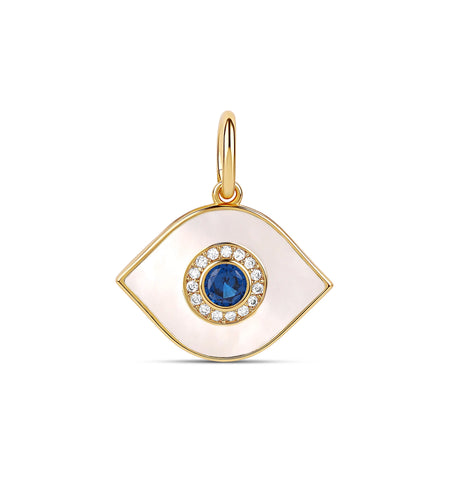 Stone Evil eye charm