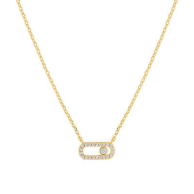 Diamond Link Necklace