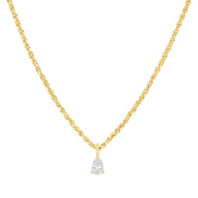 Teardrop Sparkle Necklace