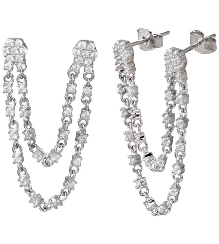 Flower Double Earring