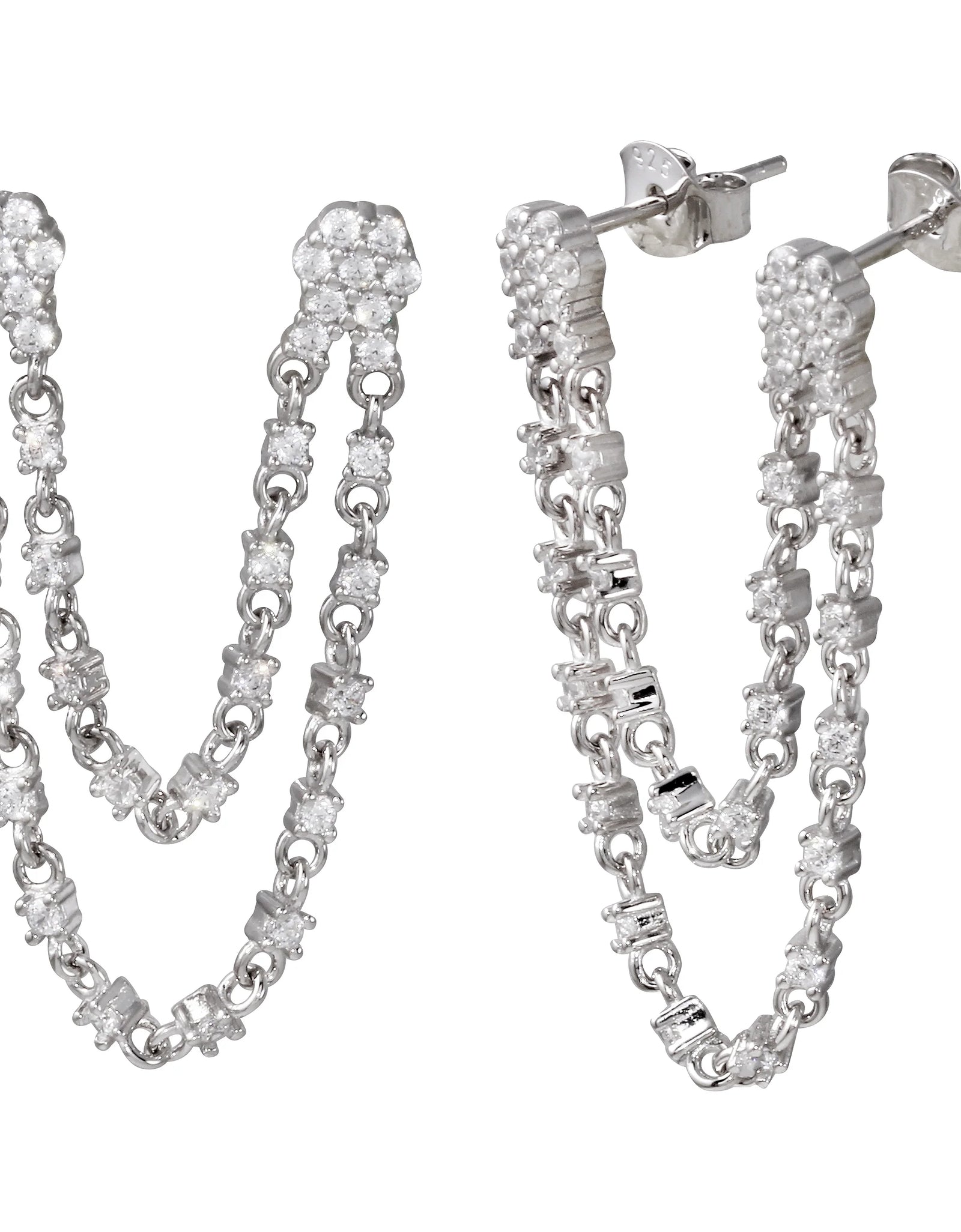 Flower Double Earring
