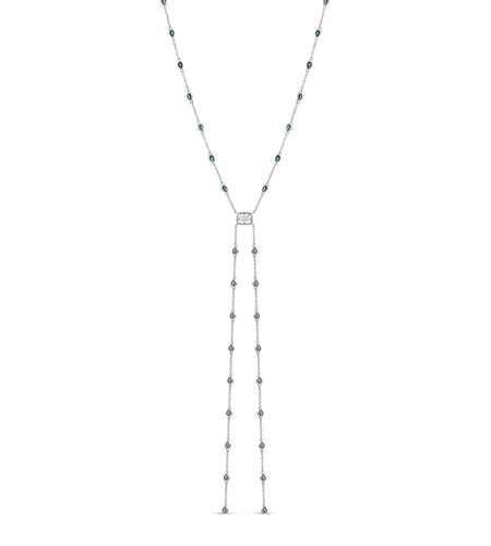Emerald Tie Lariat