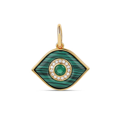 Stone Evil eye charm