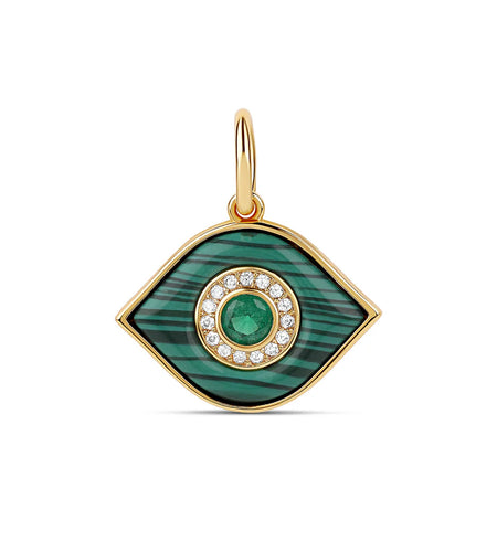 Stone Evil eye charm