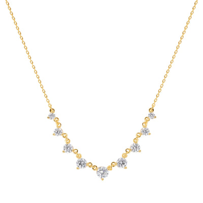 Graduated Sparkle Necklace