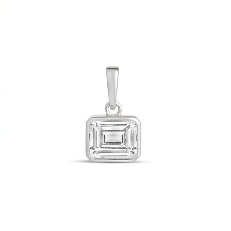 Emerald Ice cut charm