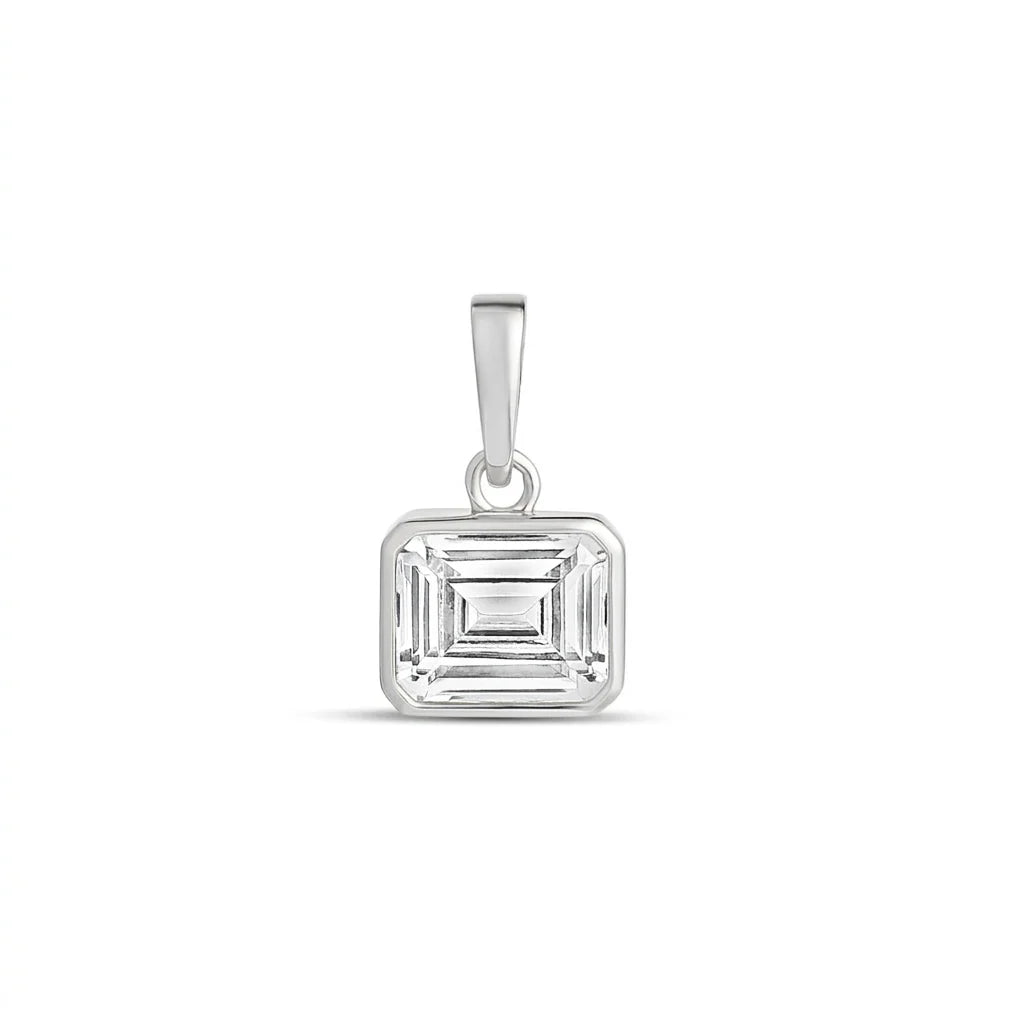Emerald Ice cut charm