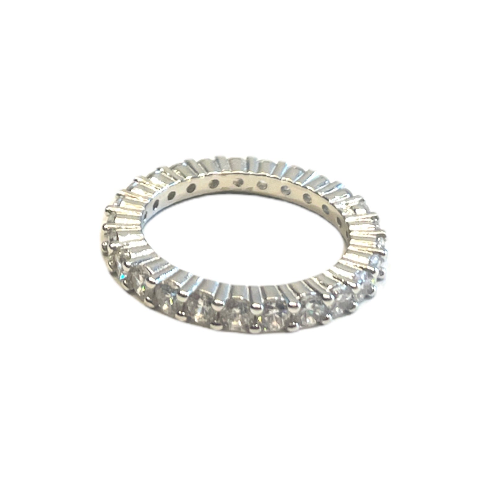 Silver Eternity band