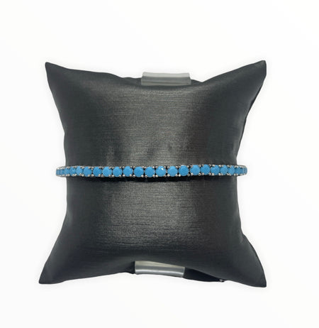 Turquoise Tennis bracelet 3mm